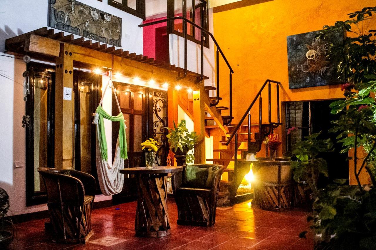 Casa Rua Hotel Oaxaca Bagian luar foto